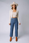 Levi's Ribcage Straight Ankle in Georgie | Levi's Ribcage Straight Ankle in Georgie | Clad & Cloth |  Bottom | Amazon | Instagram.