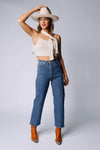 Levi's Ribcage Straight Ankle in Georgie | Levi's Ribcage Straight Ankle in Georgie | Clad & Cloth |  Bottom | Amazon | Instagram.