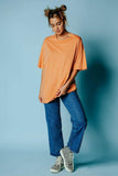 The Nick Oversized Tee In Orange Sherbet | The Nick Oversized Tee In Orange Sherbet | Clad & Cloth |  Top | Amazon | Instagram.