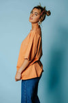 The Nick Oversized Tee In Orange Sherbet | The Nick Oversized Tee In Orange Sherbet | Clad & Cloth |  Top | Amazon | Instagram.