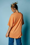 The Nick Oversized Tee In Orange Sherbet | The Nick Oversized Tee In Orange Sherbet | Clad & Cloth |  Top | Amazon | Instagram.