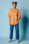 The Nick Oversized Tee In Orange Sherbet | The Nick Oversized Tee In Orange Sherbet | Clad & Cloth |  Top | Amazon | Instagram.