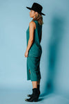 The Walk Away Midi Dress in Teal | The Walk Away Midi Dress in Teal | Clad & Cloth |  Dress | Amazon | Instagram.