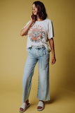 Free People Kinsey Crop Jeans in Light Wash Denim | Free People Kinsey Crop Jeans in Light Wash Denim | Clad & Cloth |  Bottom | Amazon | Instagram.