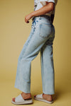 Free People Kinsey Crop Jeans in Light Wash Denim | Free People Kinsey Crop Jeans in Light Wash Denim | Clad & Cloth |  Bottom | Amazon | Instagram.