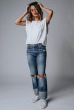 Free People Wild Flower Jean | Free People Wild Flower Jean | Clad & Cloth |  Bottom | Amazon | Instagram.