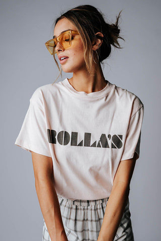 Rollas Tomboy Logo Tee | Rollas Tomboy Logo Tee | Clad & Cloth |  Top | Amazon | Instagram.